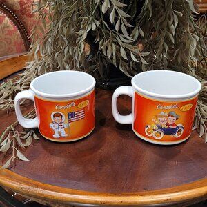 2003 Campbell's Soup 100 Years Campbell Kids Mugs 1904 1969 2004 1915